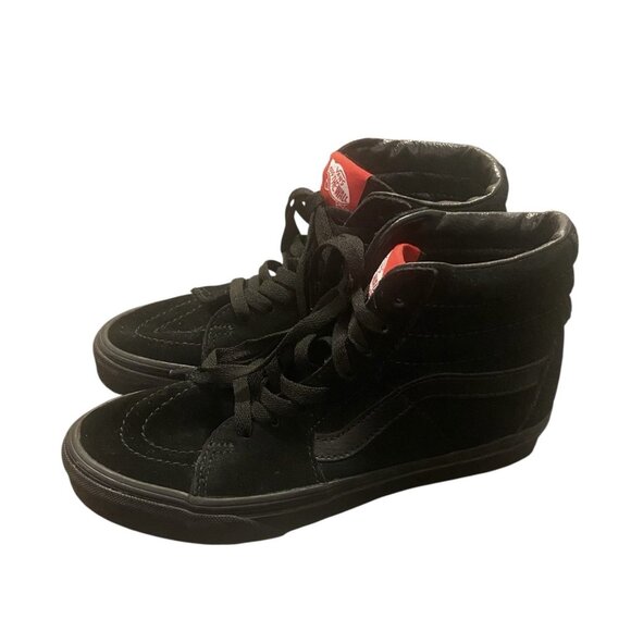 Vans Canvas World's #1 Skateboard Shoes Black High Top Men's 5 Women's 6.5 - Picture 1 of 8